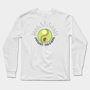 Avocado Yin&Yang Long Sleeve T-Shirt